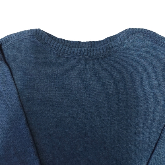 NWOT Old Navy Women's S Long sleeve Tunic Top Sweater Blue - Picture 6 of 16